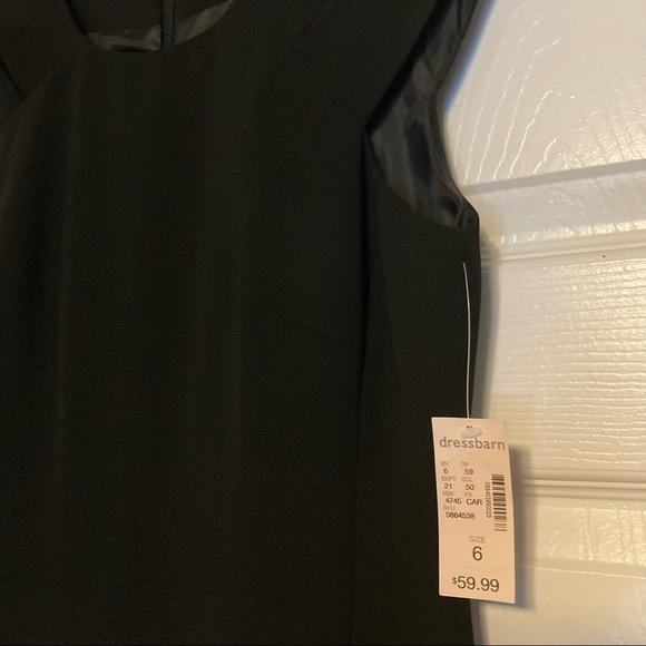 Jones Studio- Black cocktail dress- size 6 - Picture 2 of 7